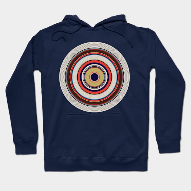 Bauhaus Vinyl Hoodie by modernistdesign